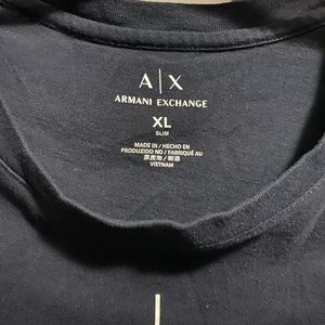 Armani Exchange Black tee